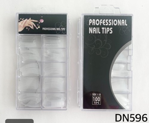 PROFESSIONAL NAIL TIPS UÑAS DUAL SYSTEM CAJA X 100 UNIDADES – Luma  Distribuidora SAS